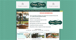 Desktop Screenshot of pousadacarpediemolimpia.com.br